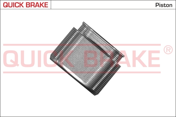 Piston, brake caliper
